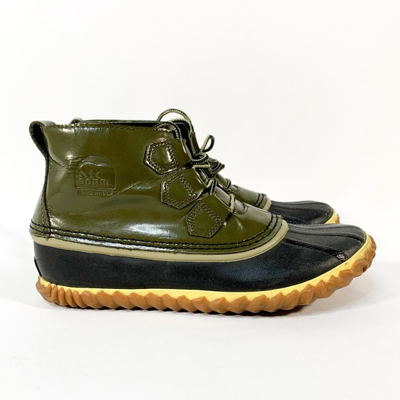 Sorel Shoes - SOREL Out n About Rain Boot Nori Waterproof Winter